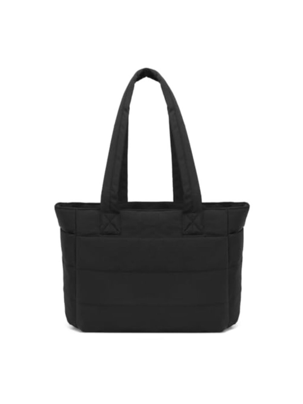 Lightweight Quilted Puffer Tote Bag for Travel Work Teacher Shoulder Bag